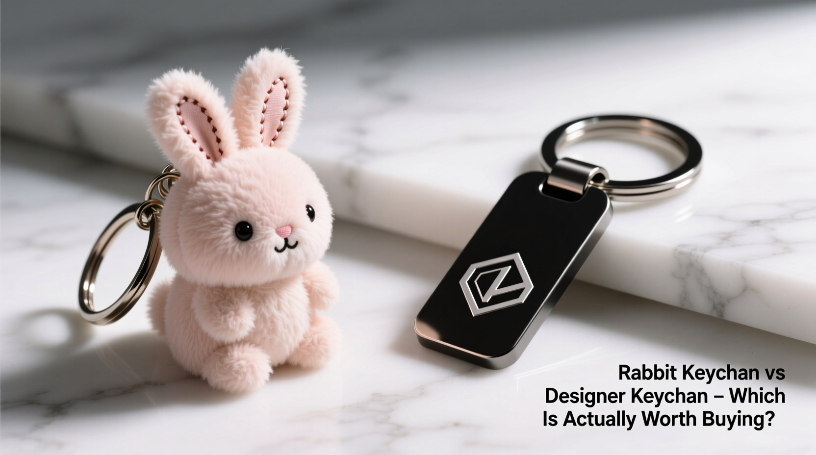 rabbit keychain vs designer keychain which one is actually worth buying