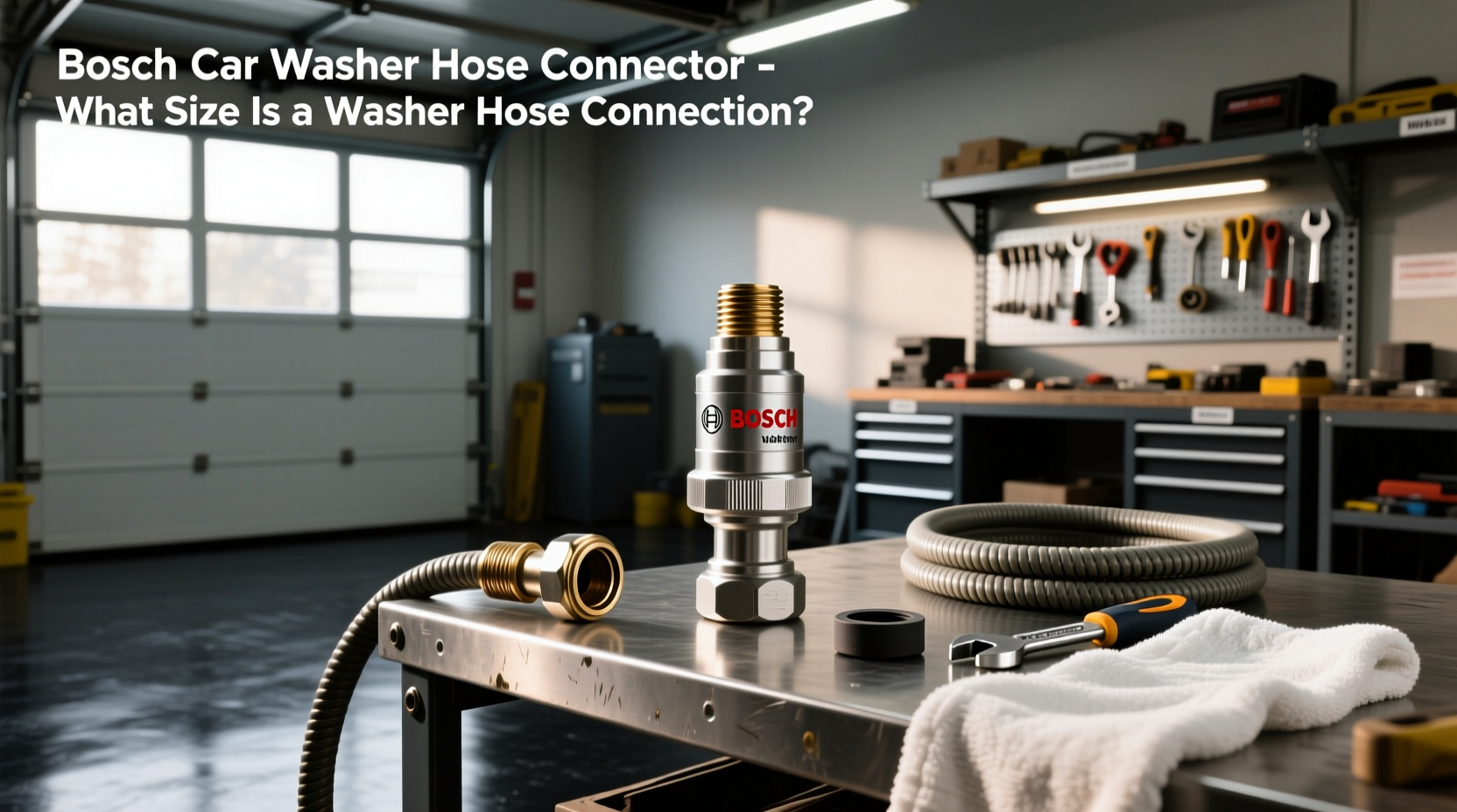 How to Choose Bosch Car Washer Hose Connector, What Size Is a Washer Hose Connection?