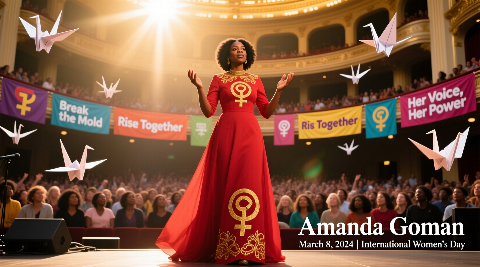 amanda gorman womens day