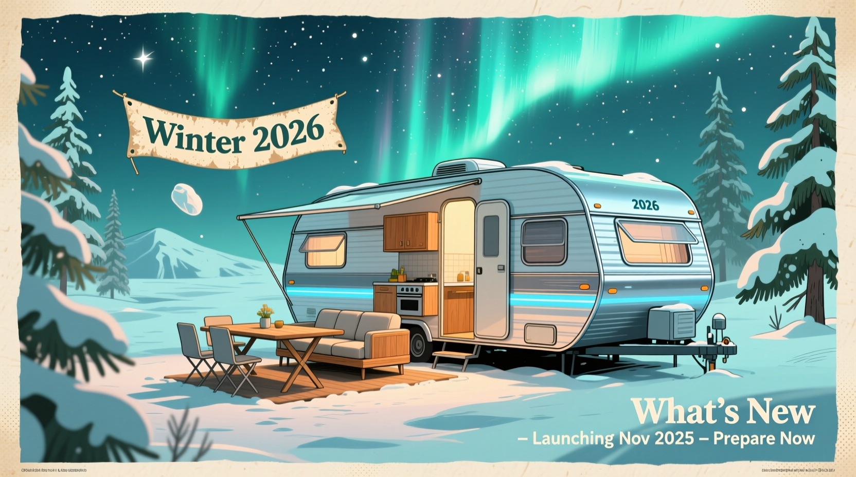 winter 2026 caravan furniture