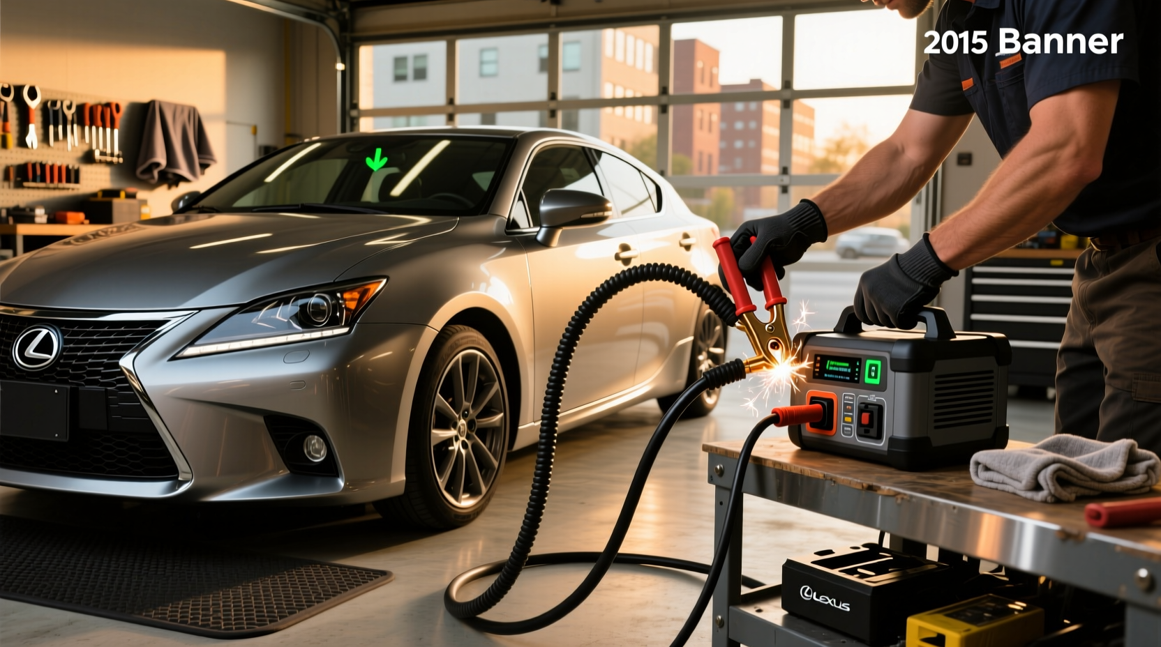 How to Jump Start a Lexus CT200h with Dead 12V Battery