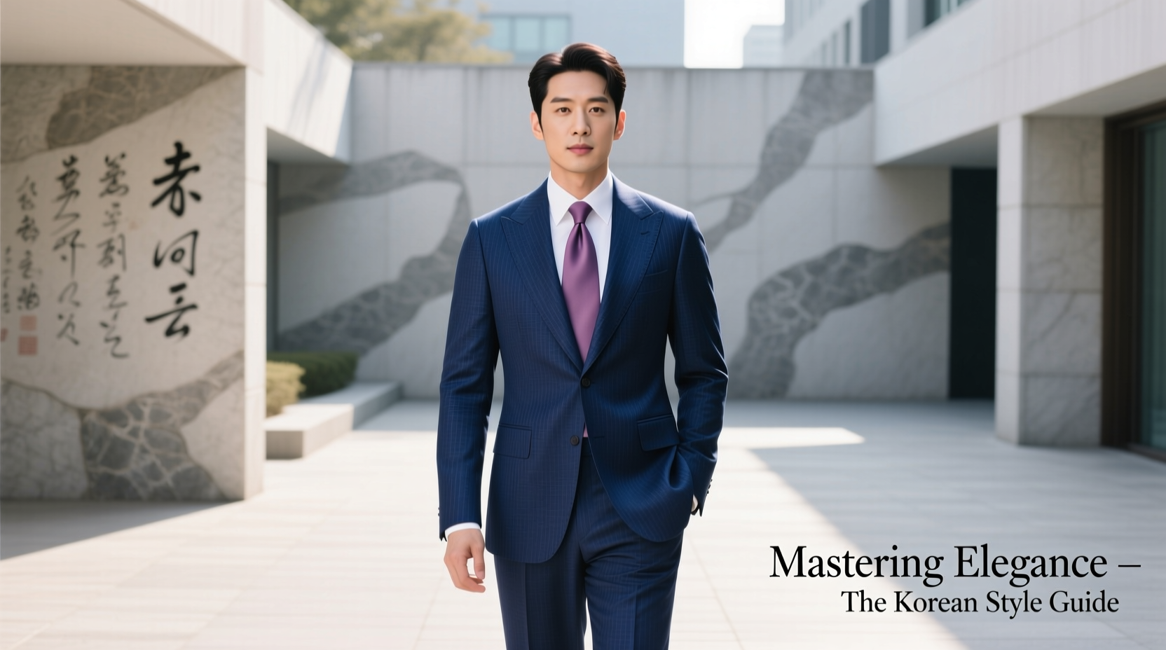 mastering elegance a step by step guide to finding the perfect korean style suit set