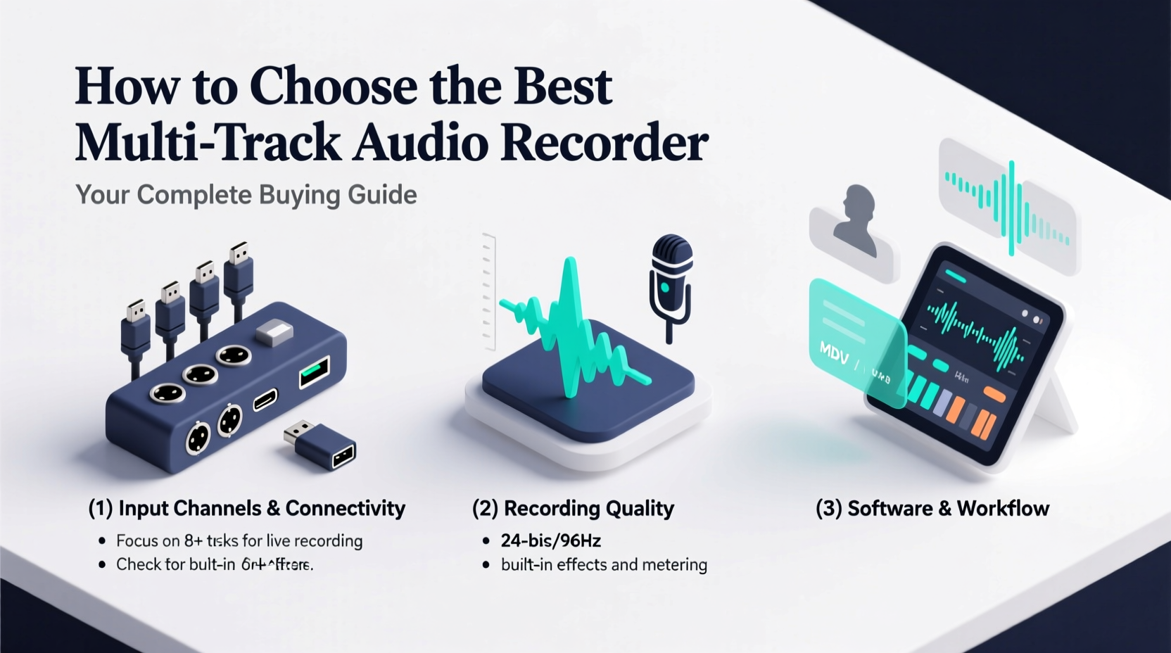 multi track audio recorder