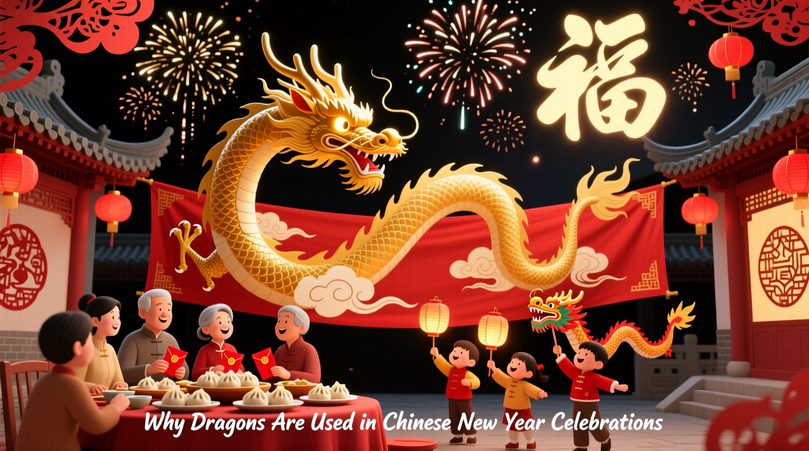 why are dragons used in chinese new year
