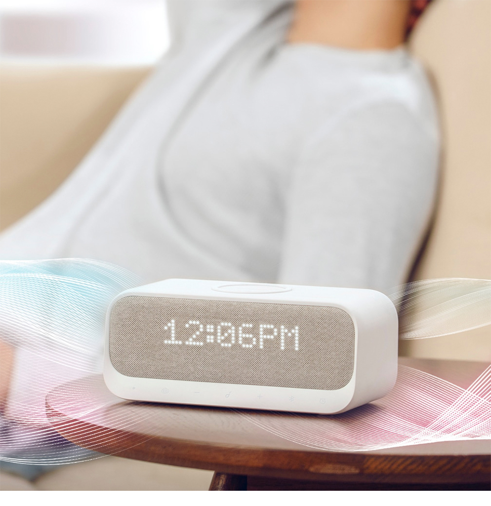 Soundcore Wakey Speakers by Anker: Alarm Clock, Stereo Sound, FM