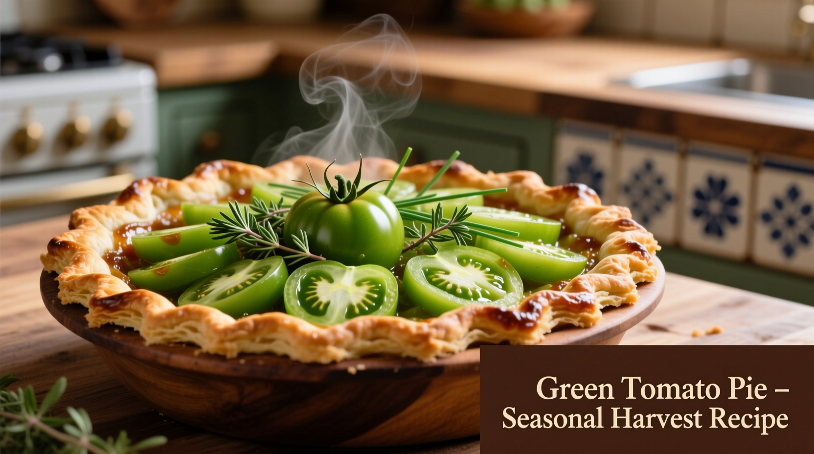 Classic Green Tomato Pie Recipe: Southern Tradition