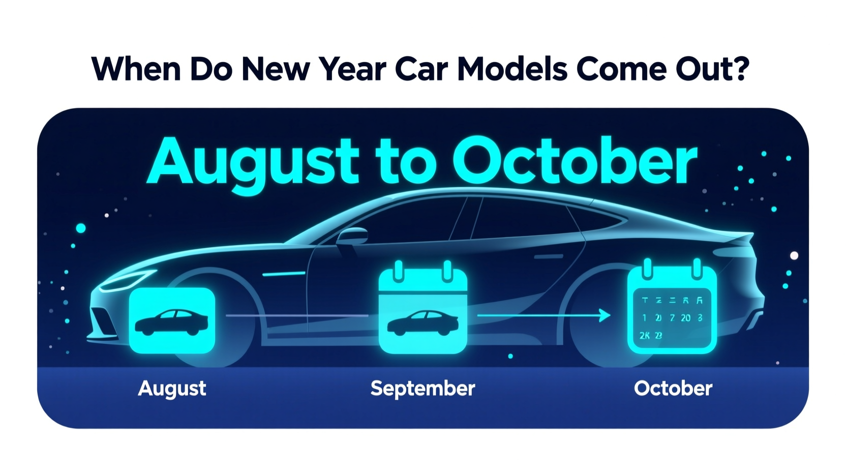 when do the new year car models come out