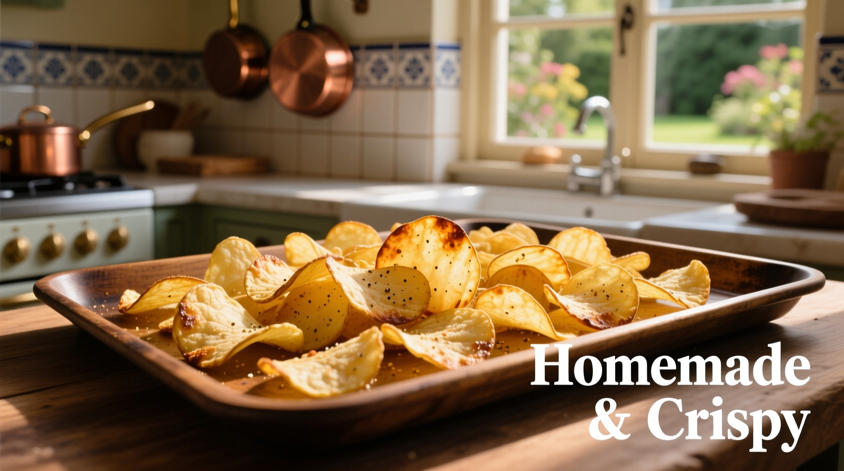 oven bake potato chips