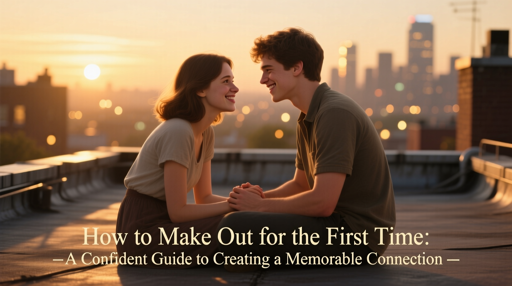 how to make out for the first time a confident guide to creating a memorable connection