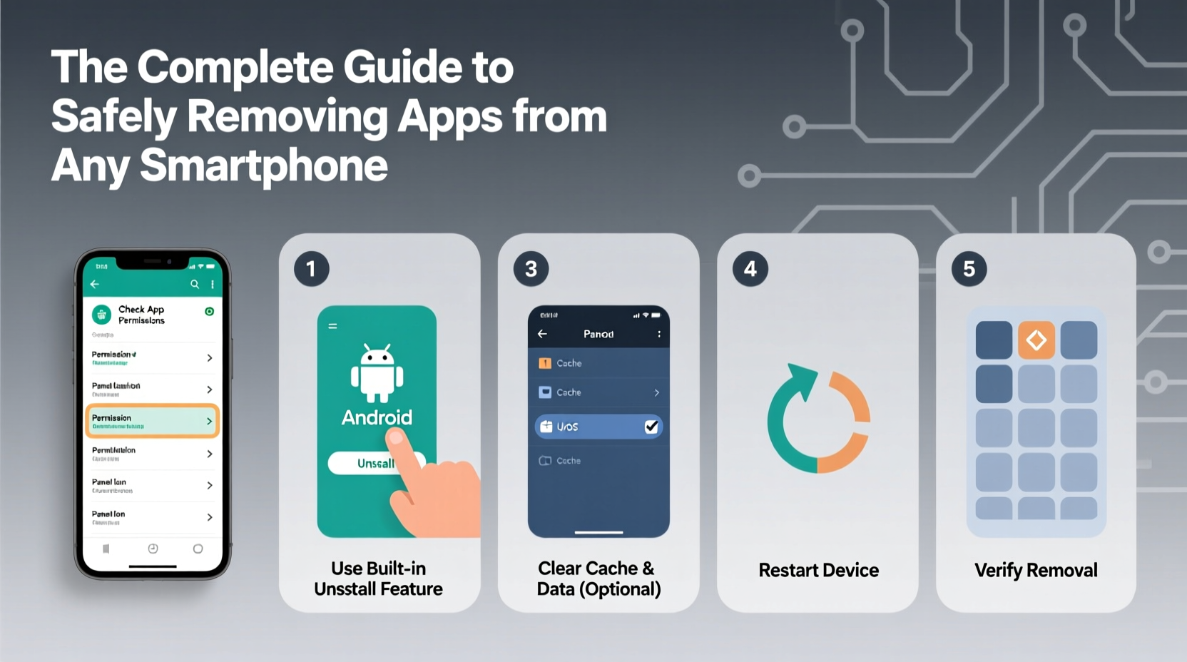 the complete guide to safely removing apps from any smartphone