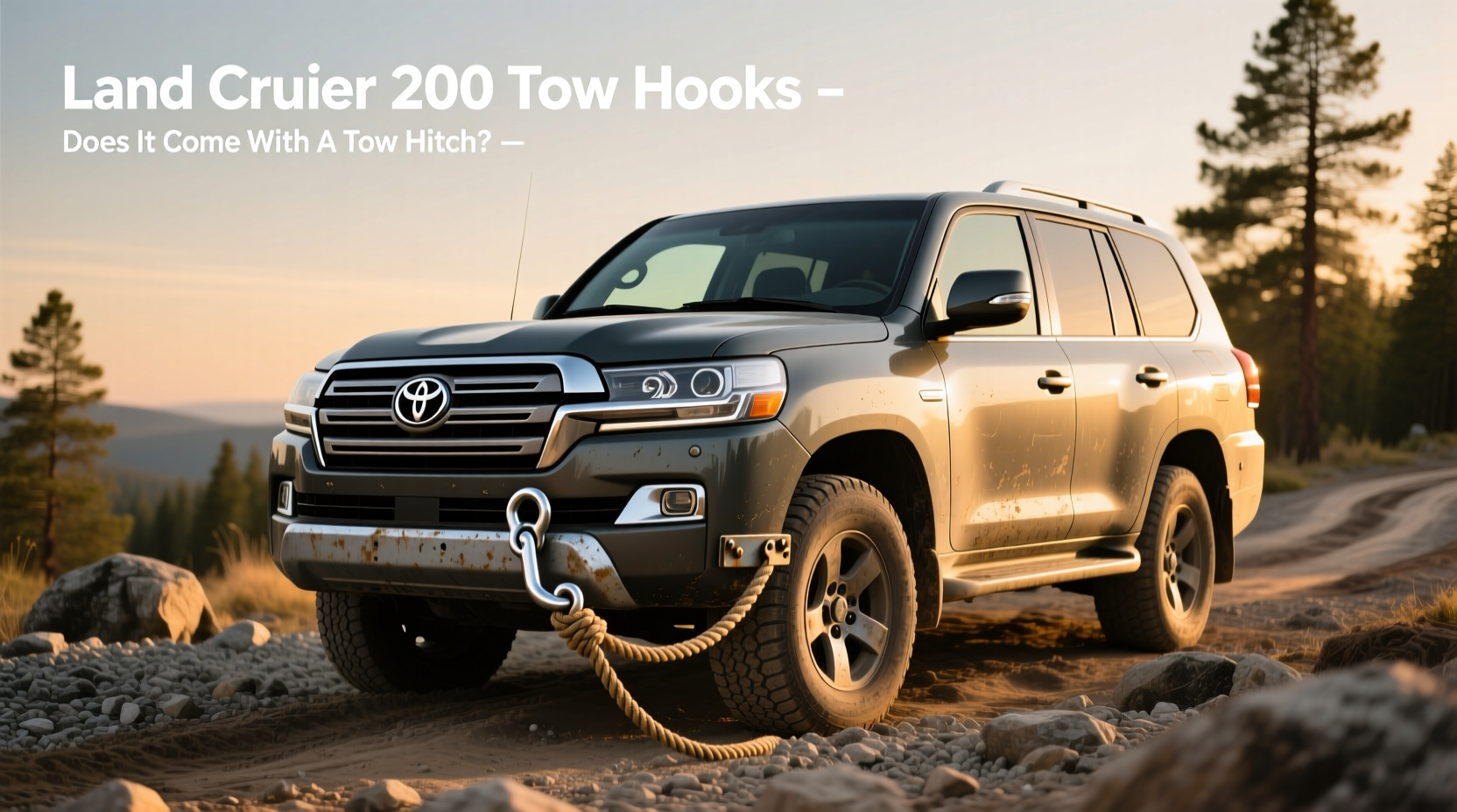 How to Choose Land Cruiser 200 Tow Hooks & Hitch Setup