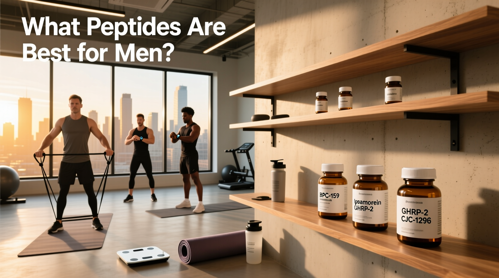 best peptides for men muscle fat guide