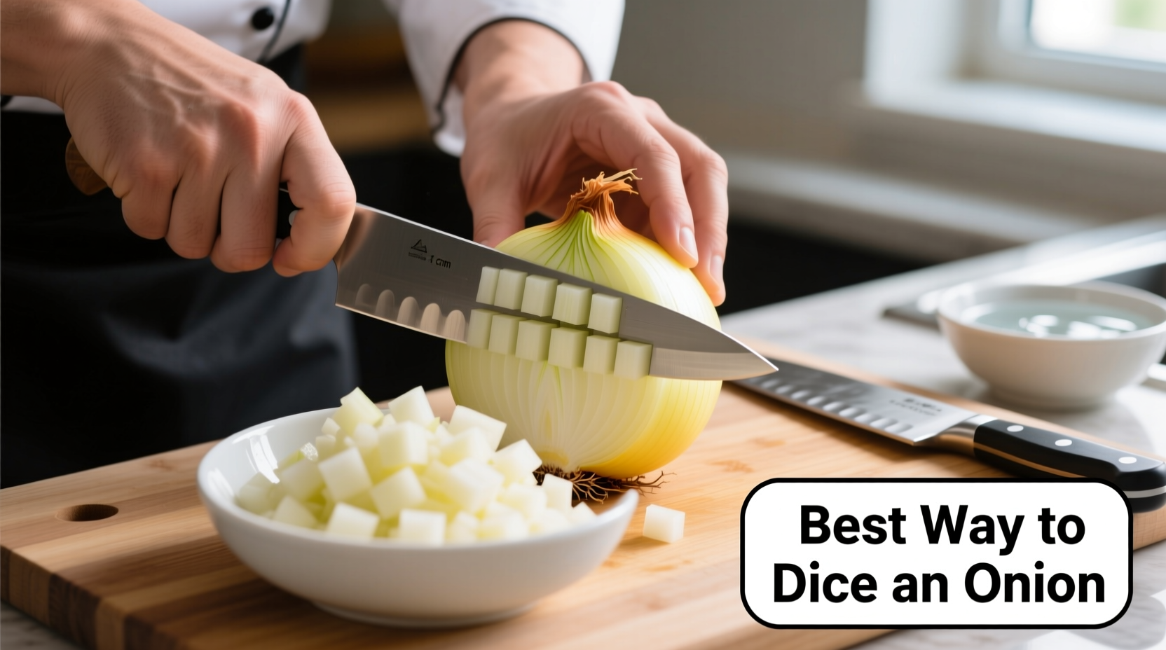 best way to dice onion