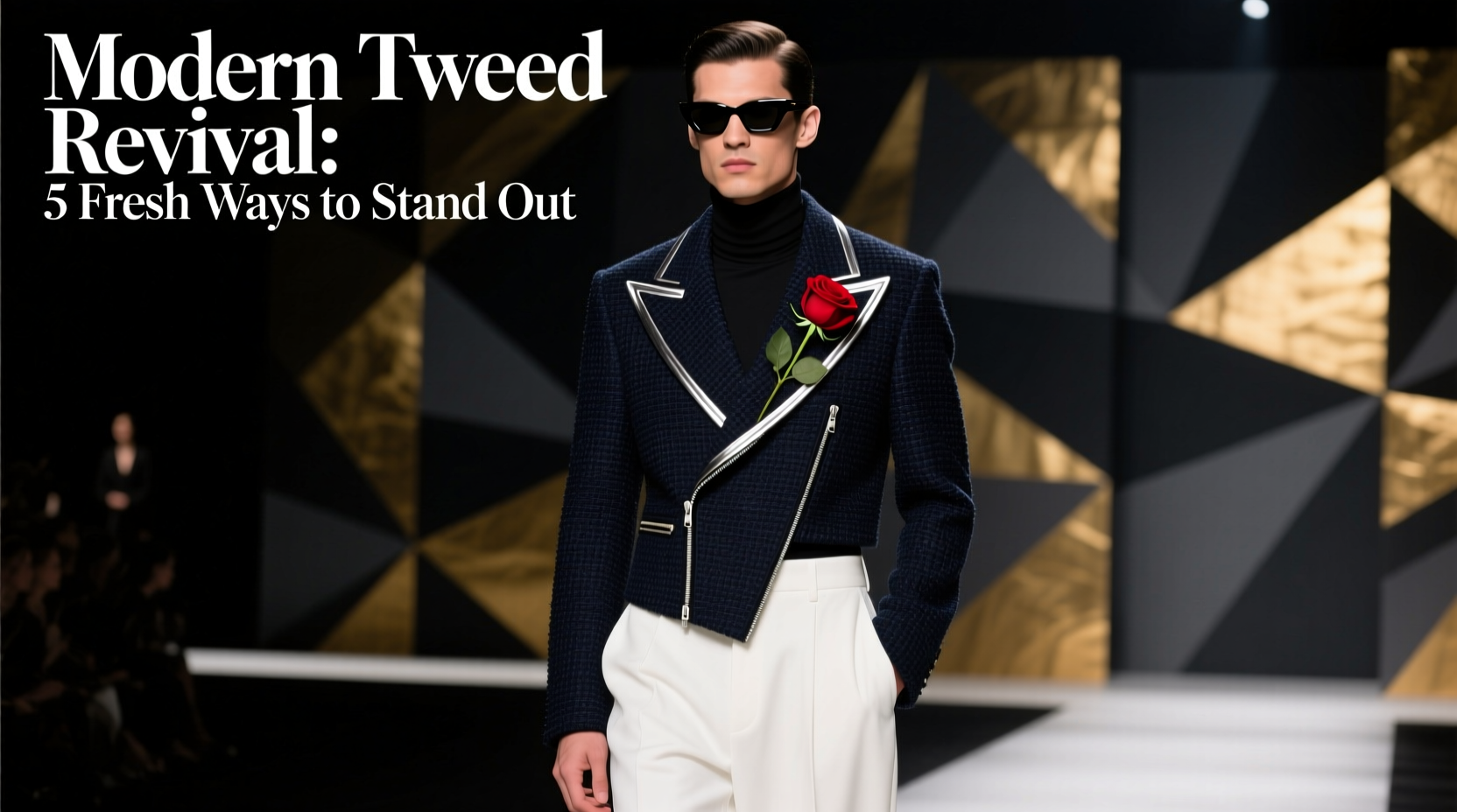 modern styling tips to make your tweed jacket stand out with a fresh twist