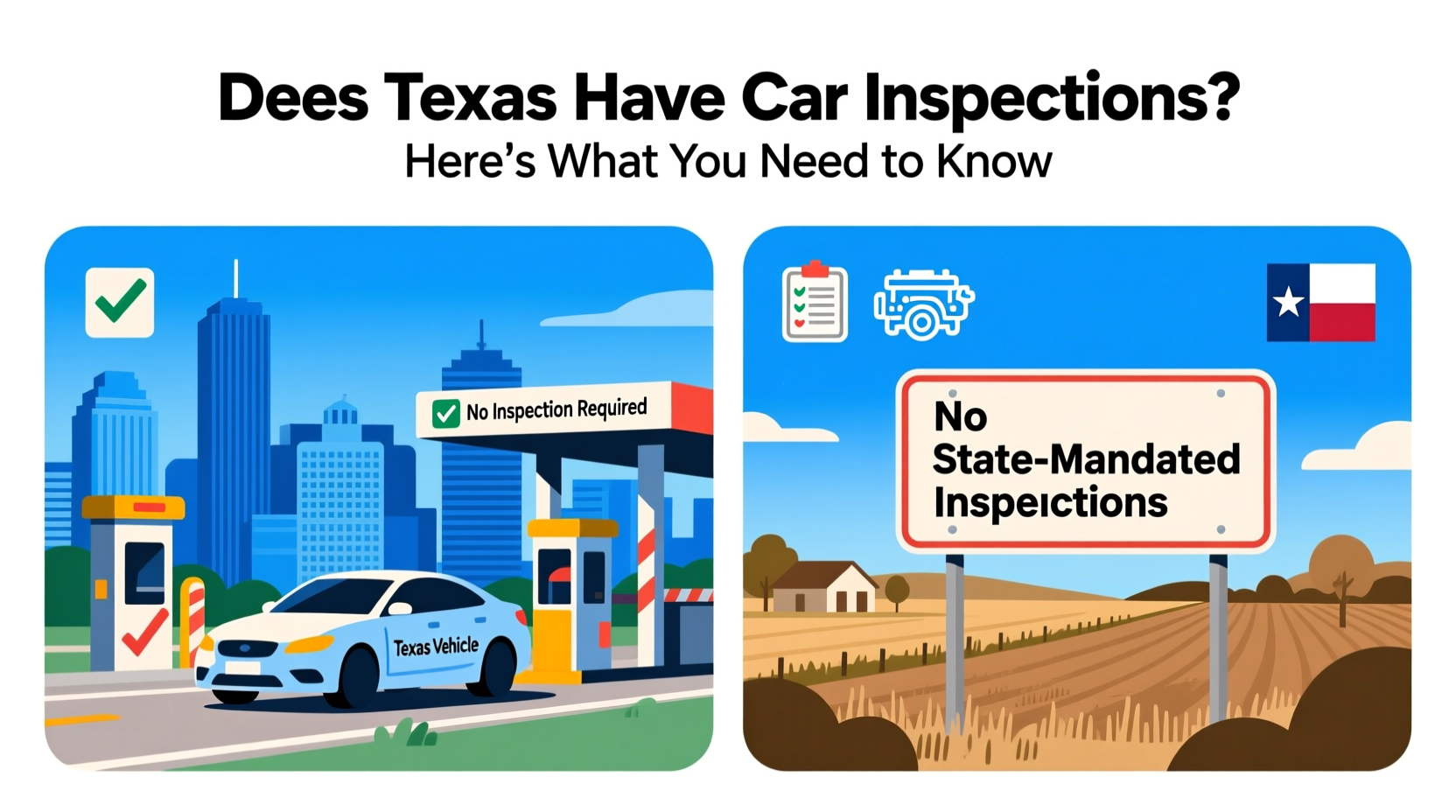 does texas have car inspections