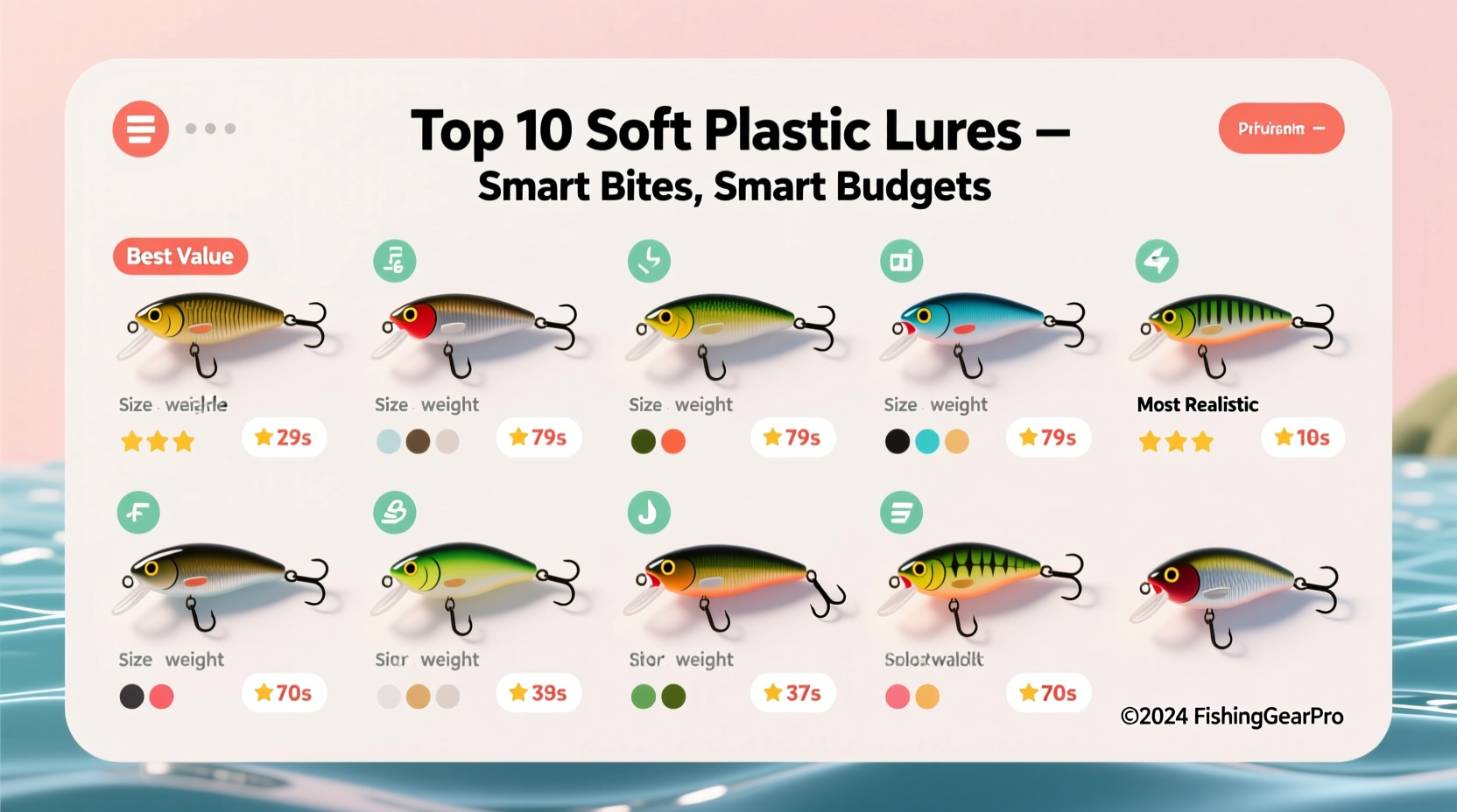 top 10 best soft plastic picks for reliable wallet wise use