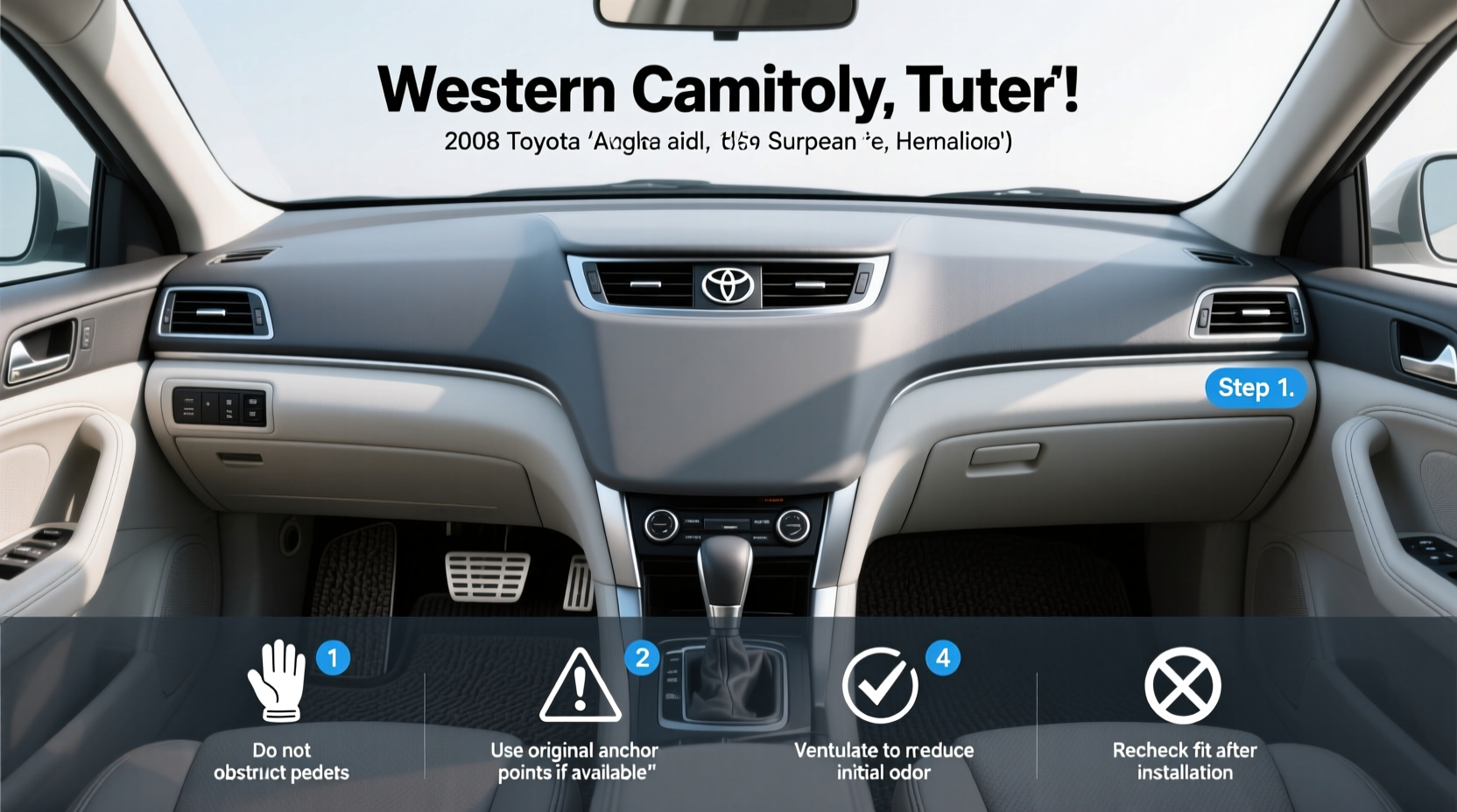 2008 Toyota Camry Dashboard Cover Buying Guide