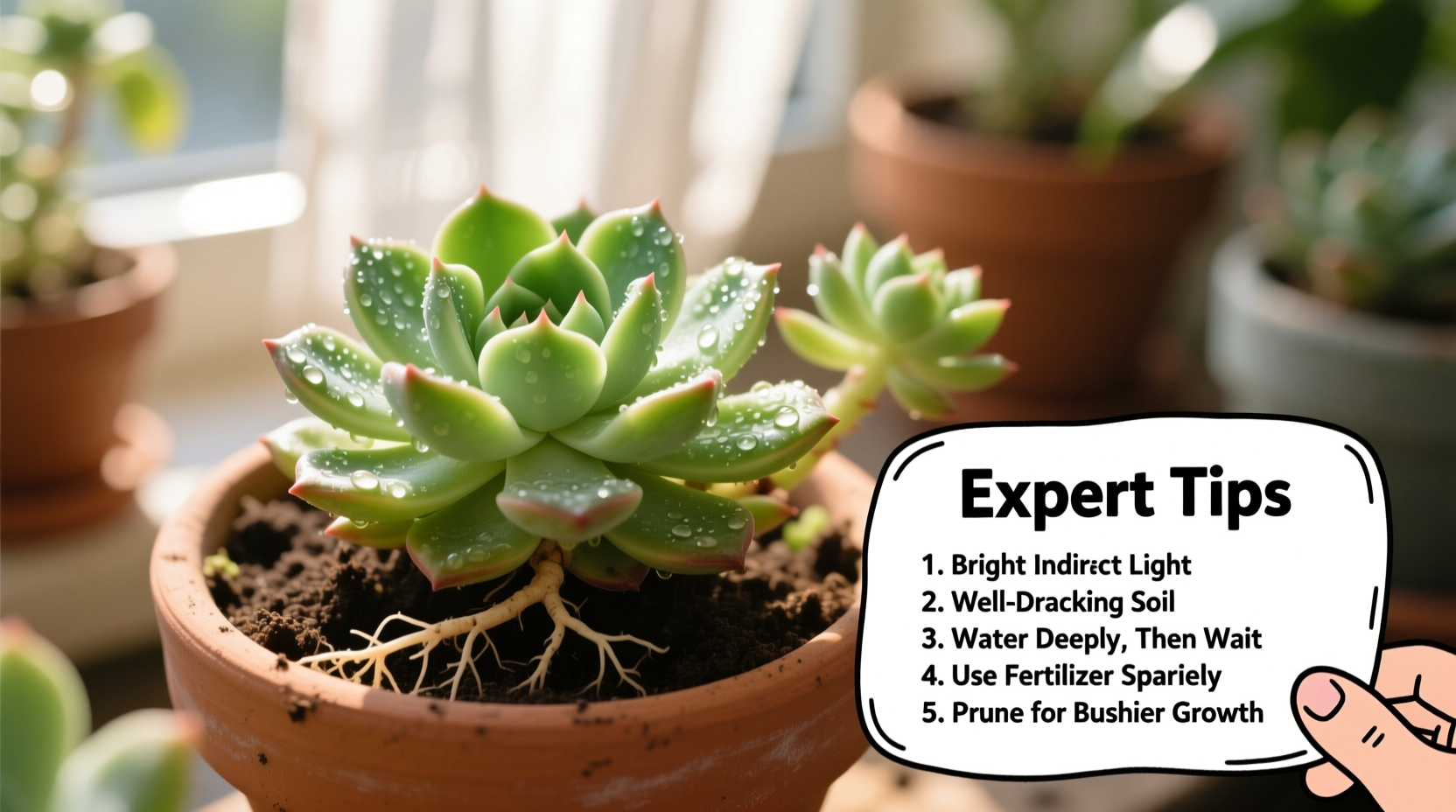how to make succulents grow faster
