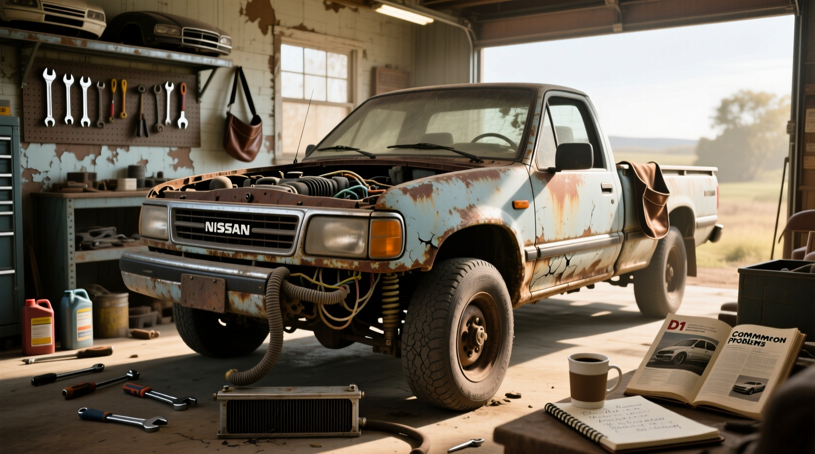 1994 nissan d21 rust, engine reliability issues