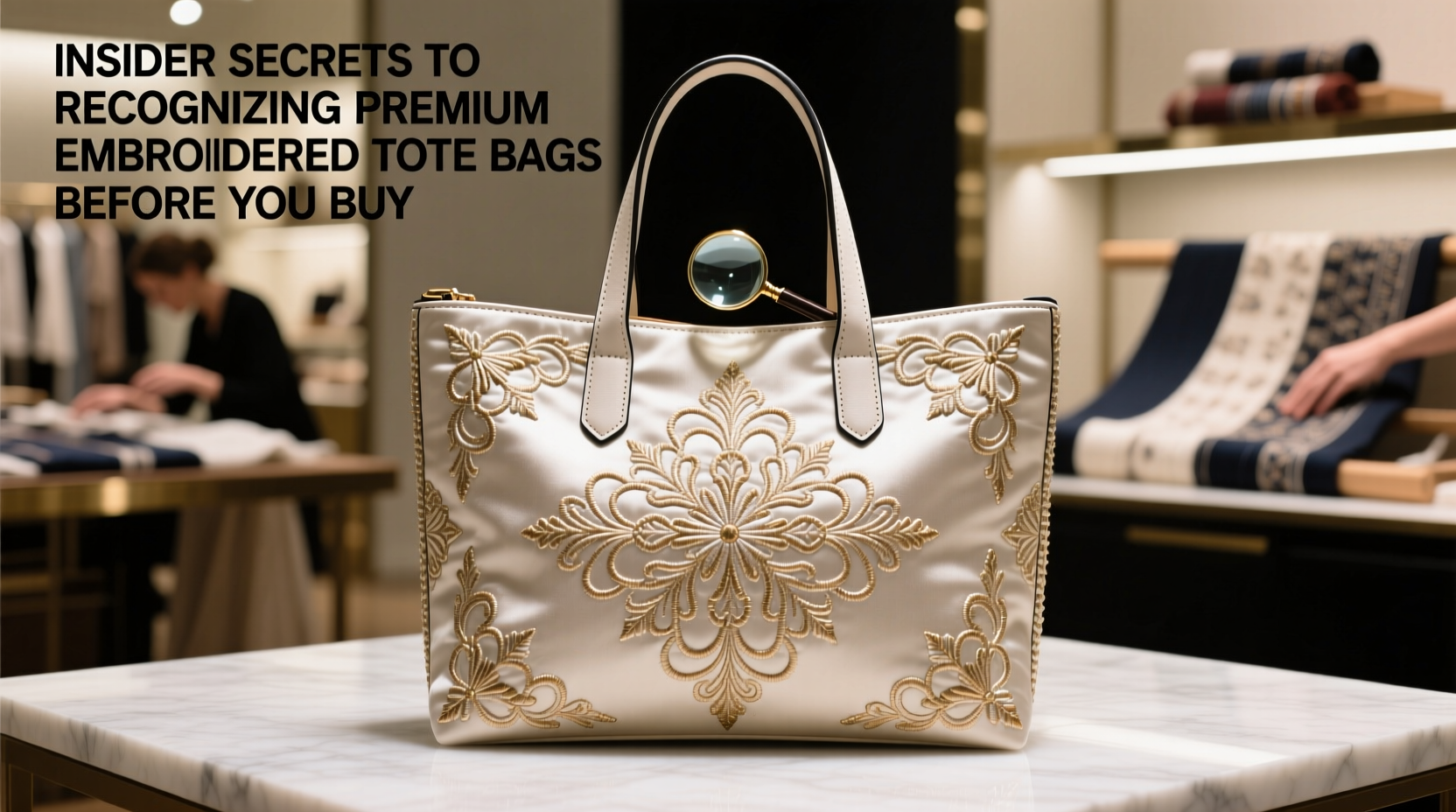 insider secrets to recognizing premium embroidered tote bags before you buy