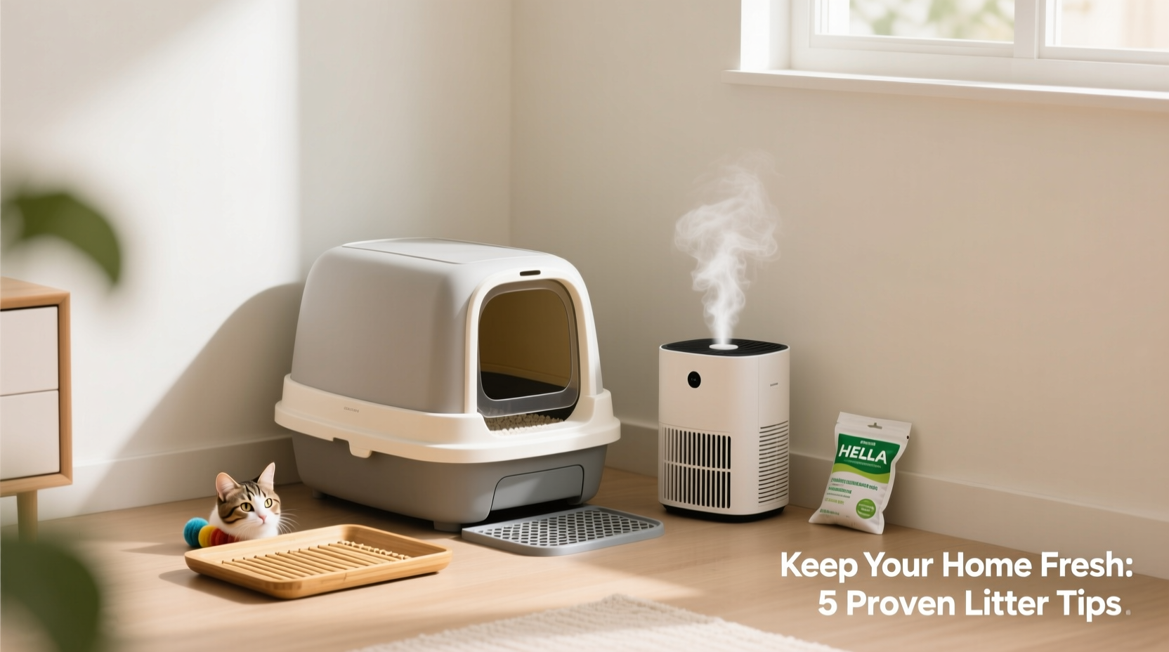 effective strategies to contain cat litter smell and keep your home fresh