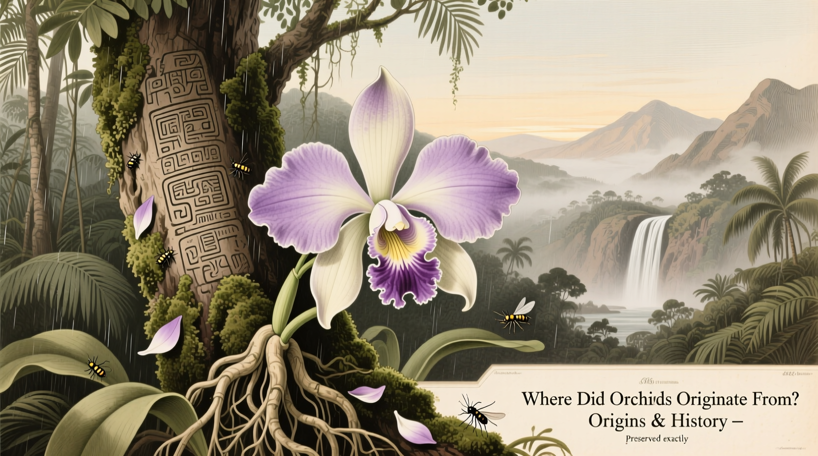 Where Did Orchids Originate From? Origins & History