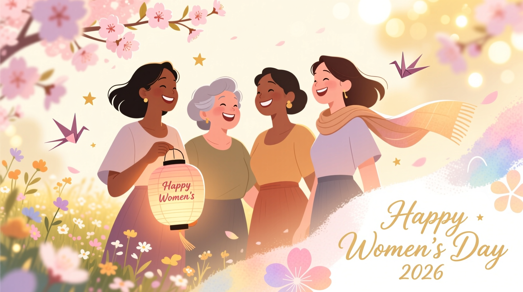 happy womens day card