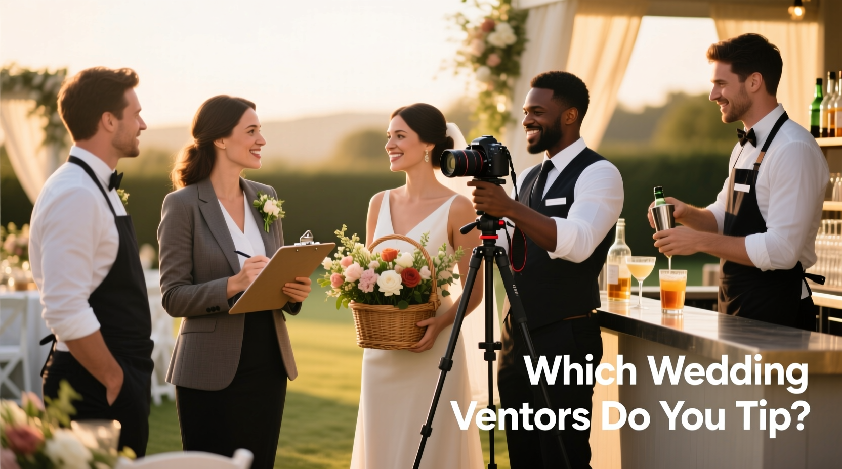which wedding vendors do you tip