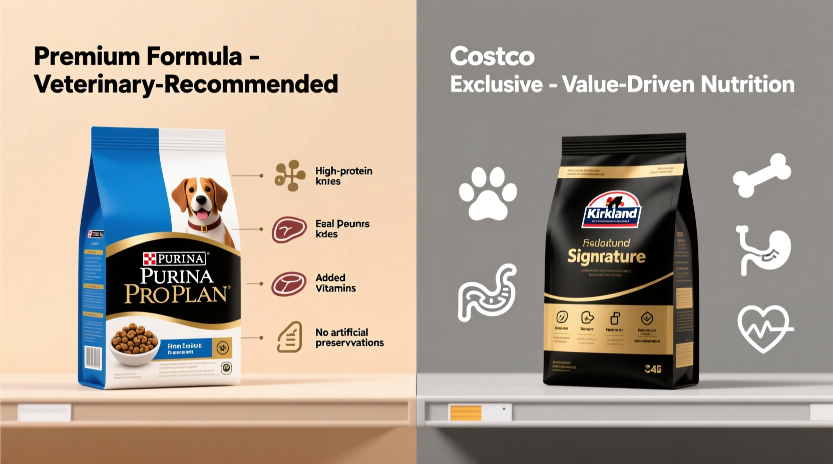 purina pro plan vs kirkland dog food is the hype real or just costco magic