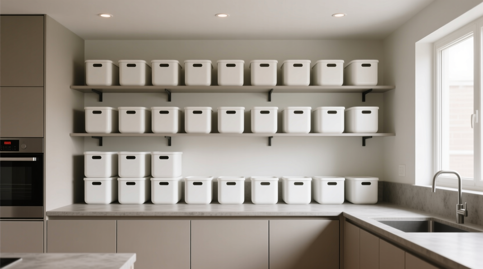 Stack Only Square Containers to Maximize Kitchen Space: Science-Backed ...