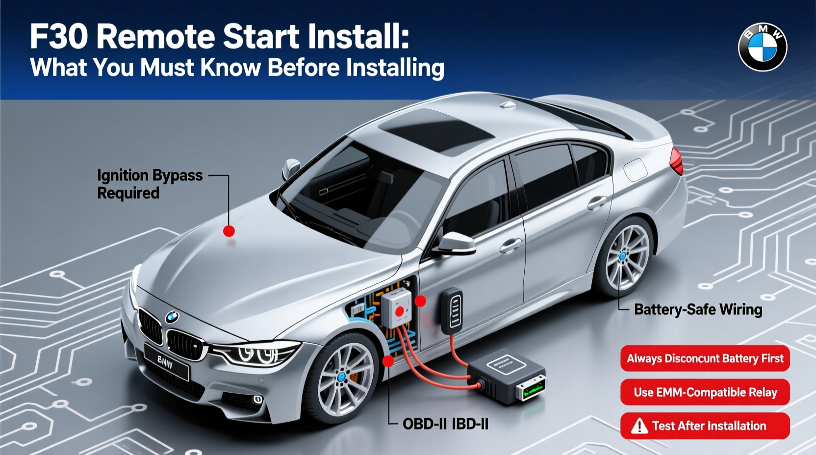 f30 remote start install