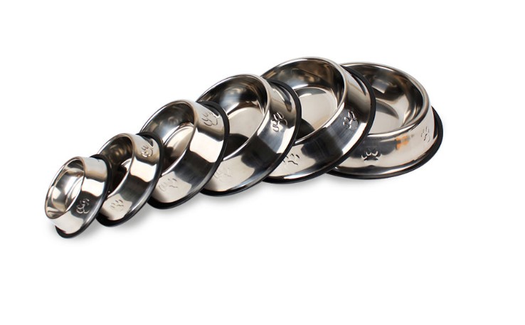 Stainless steel dog food bowl custom dog food bowl dog feeding bowl