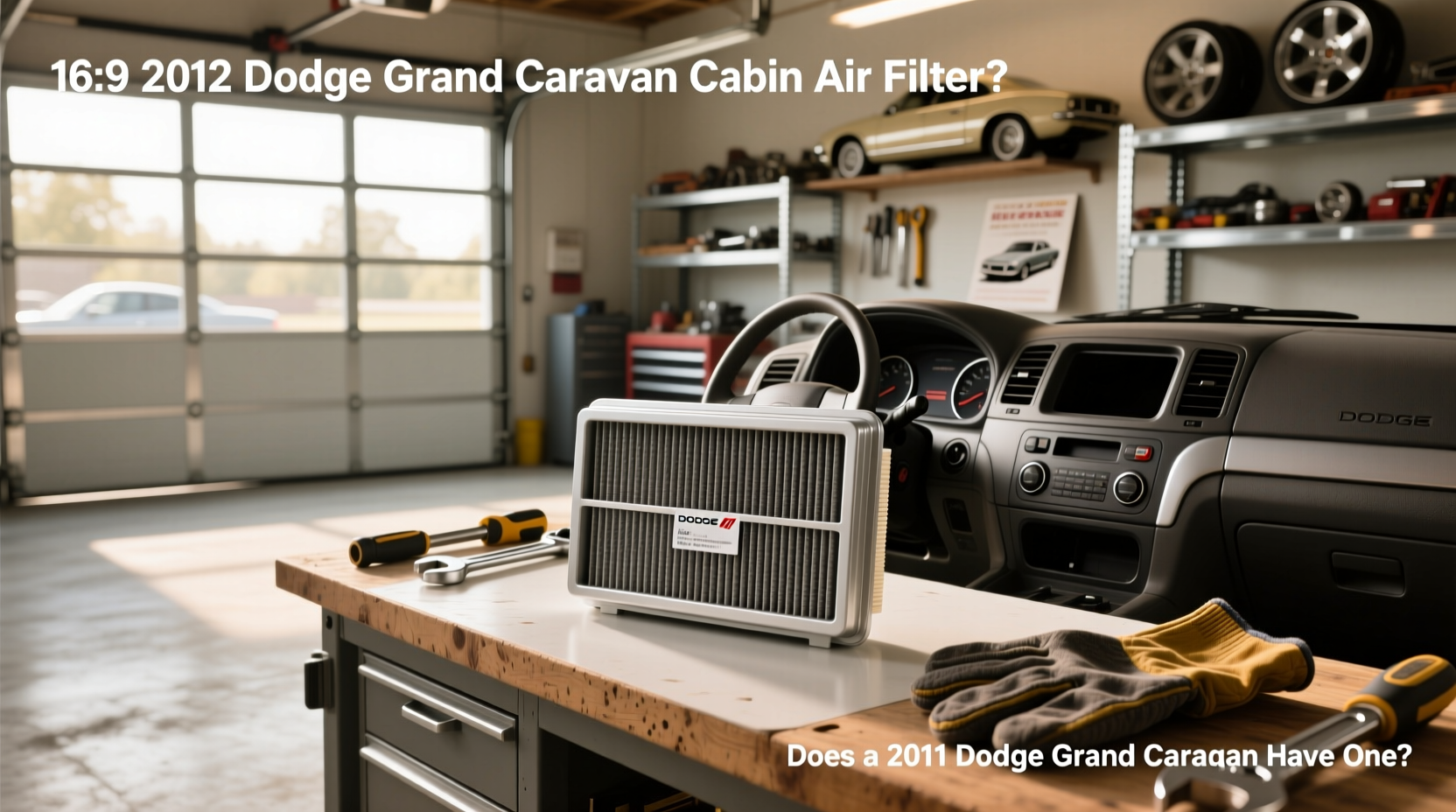 Cabin Air Filter Replacement Guide for 2011–2012 Dodge Grand Caravan