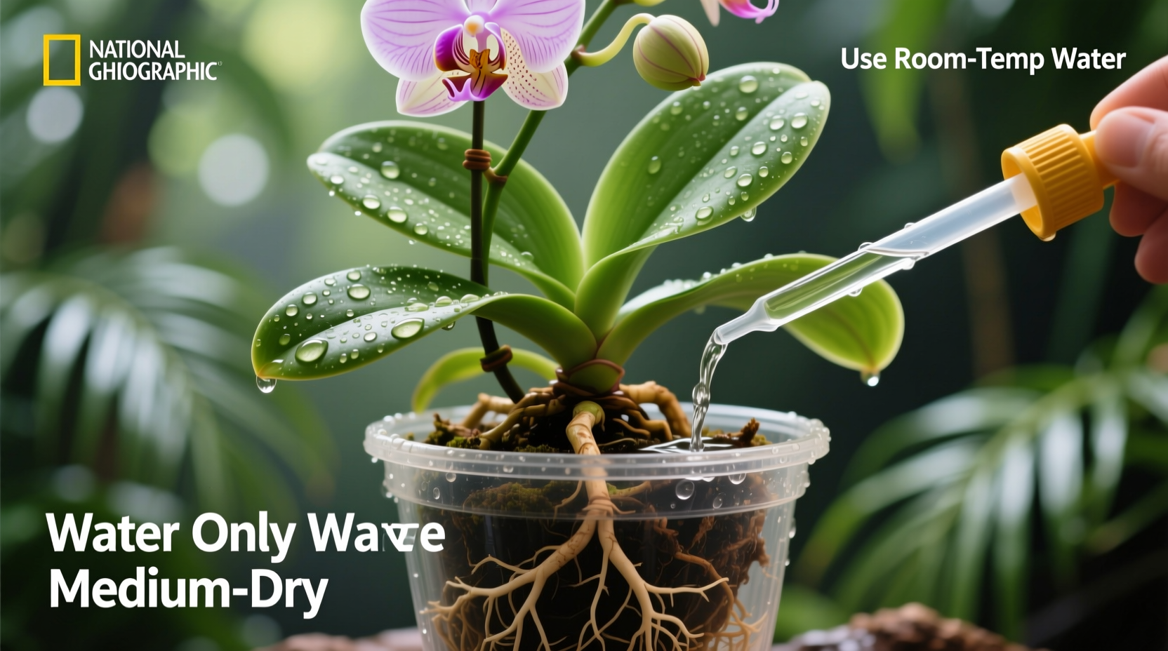 How to Water Phalaenopsis Orchids Properly
