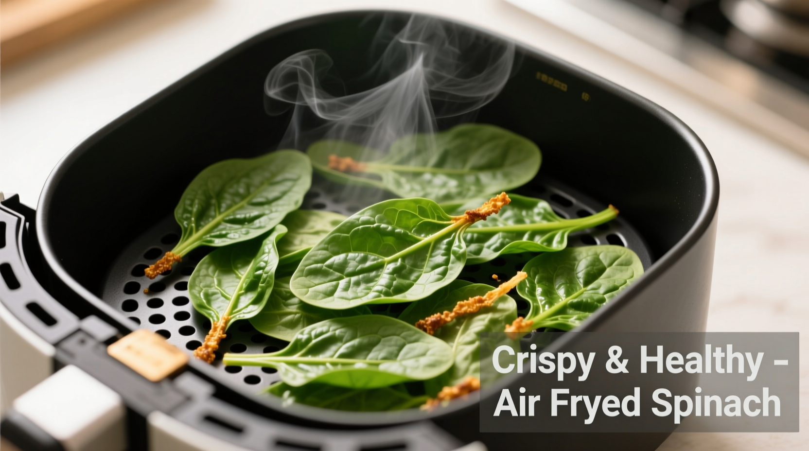Air Fry Spinach: Perfect Crispy Method in 4 Minutes