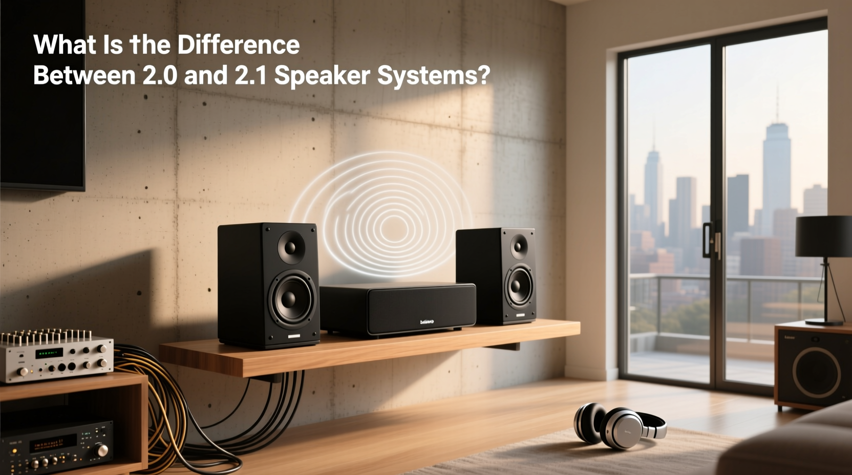 2.1 vs 2.0 speakers when you need a subwoofer
