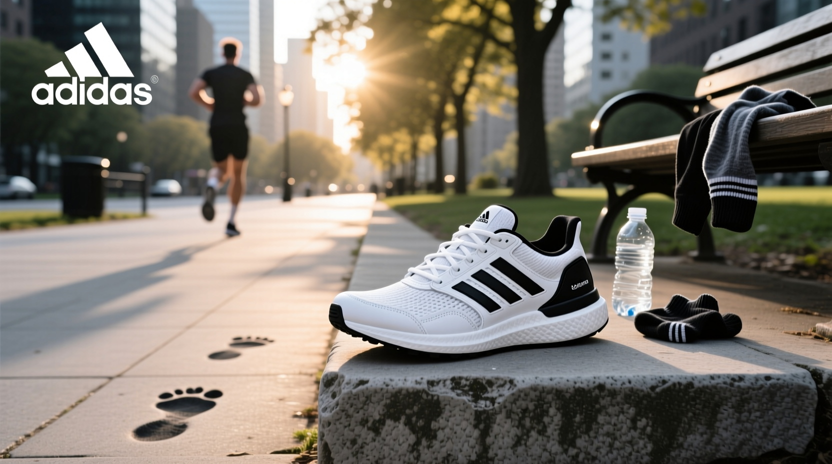 adidas white and black running shoes guide