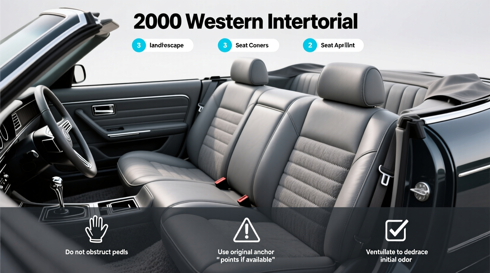 How to Choose 2000 Chrysler Sebring Convertible Seat Covers