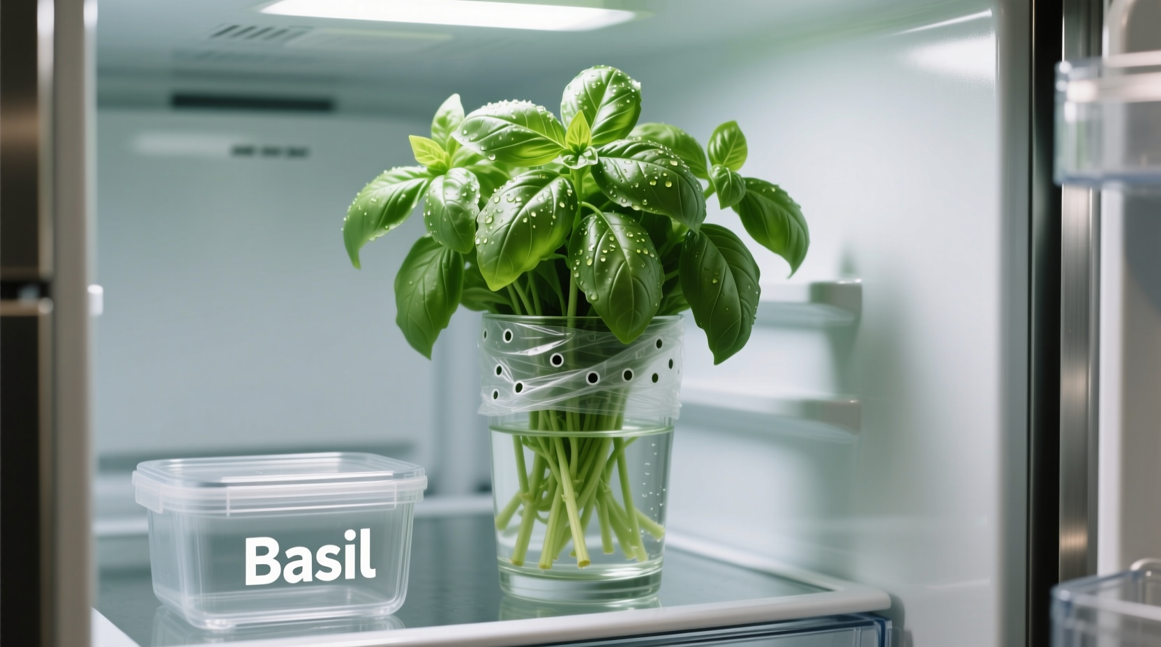 How to Keep Basil Fresh in Refrigerator