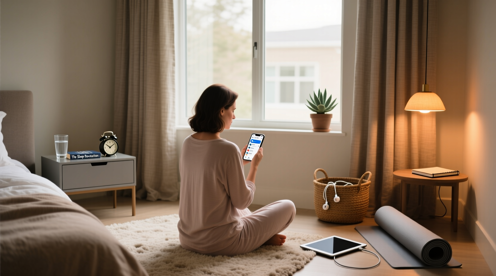 fix sleep with less screen time