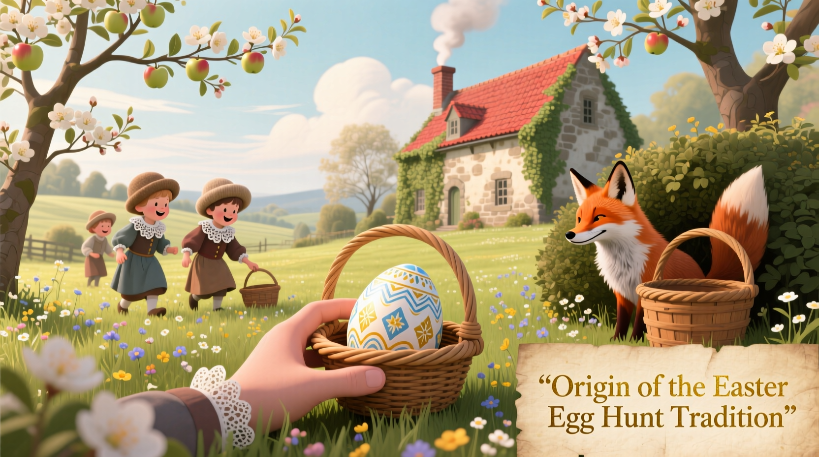 where did the tradition of easter egg hunts come from
