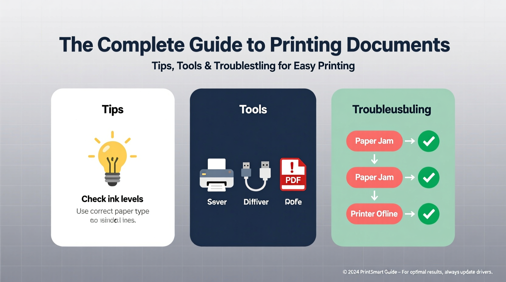 the complete guide to printing documents tips tools and troubleshooting for easy printing