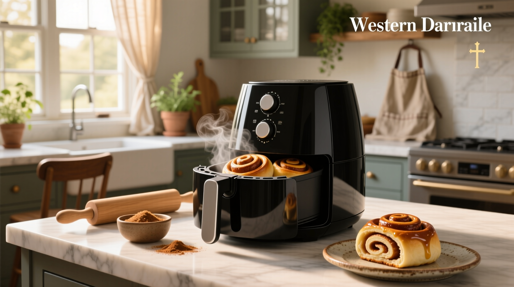 air frying cinnamon rolls guide