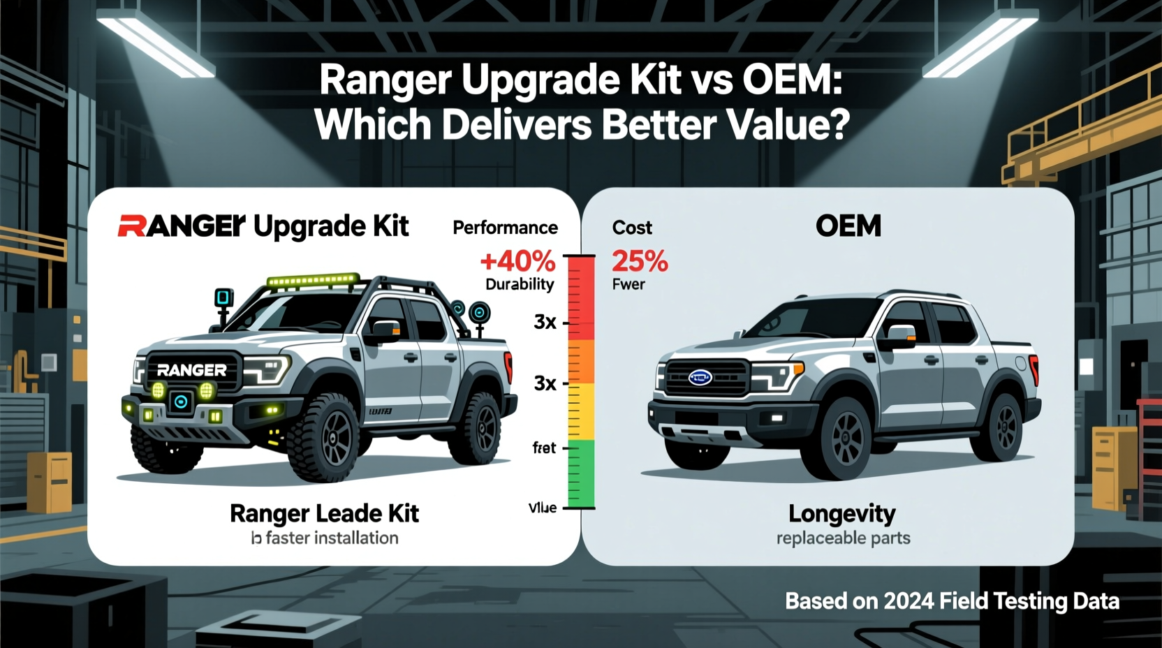 Ford Ranger Lt Kit Ranger Upgrade Kit vs OEM: Which Delivers Better Value?