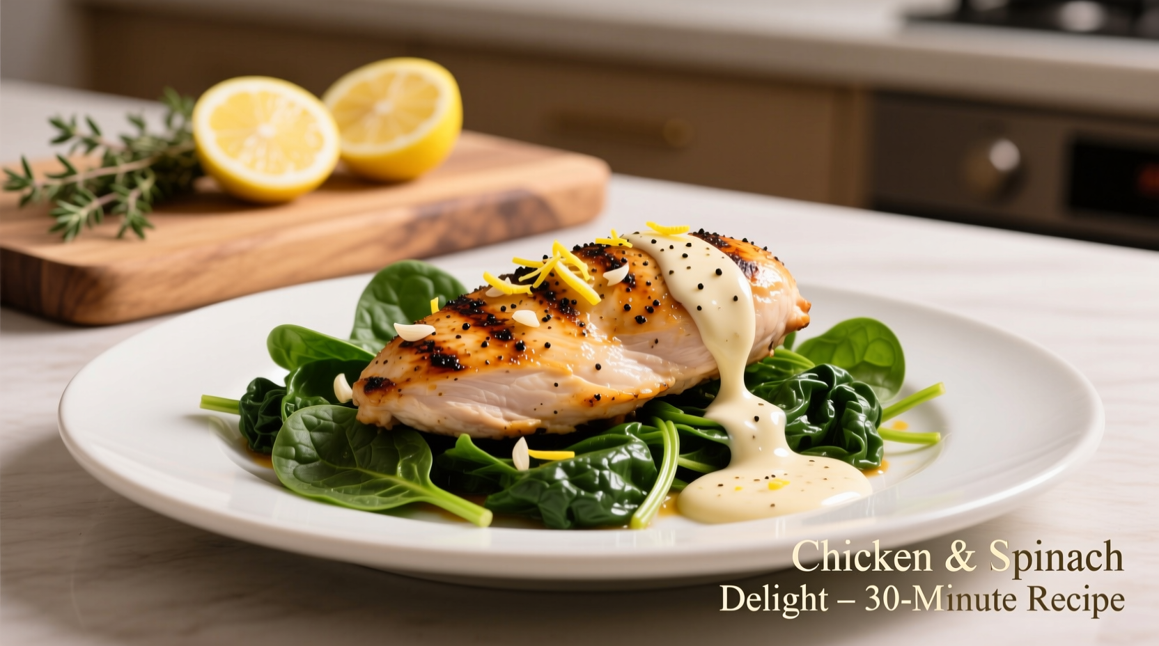 5 Healthy Chicken Breast Spinach Recipes Ready in 30 Minutes