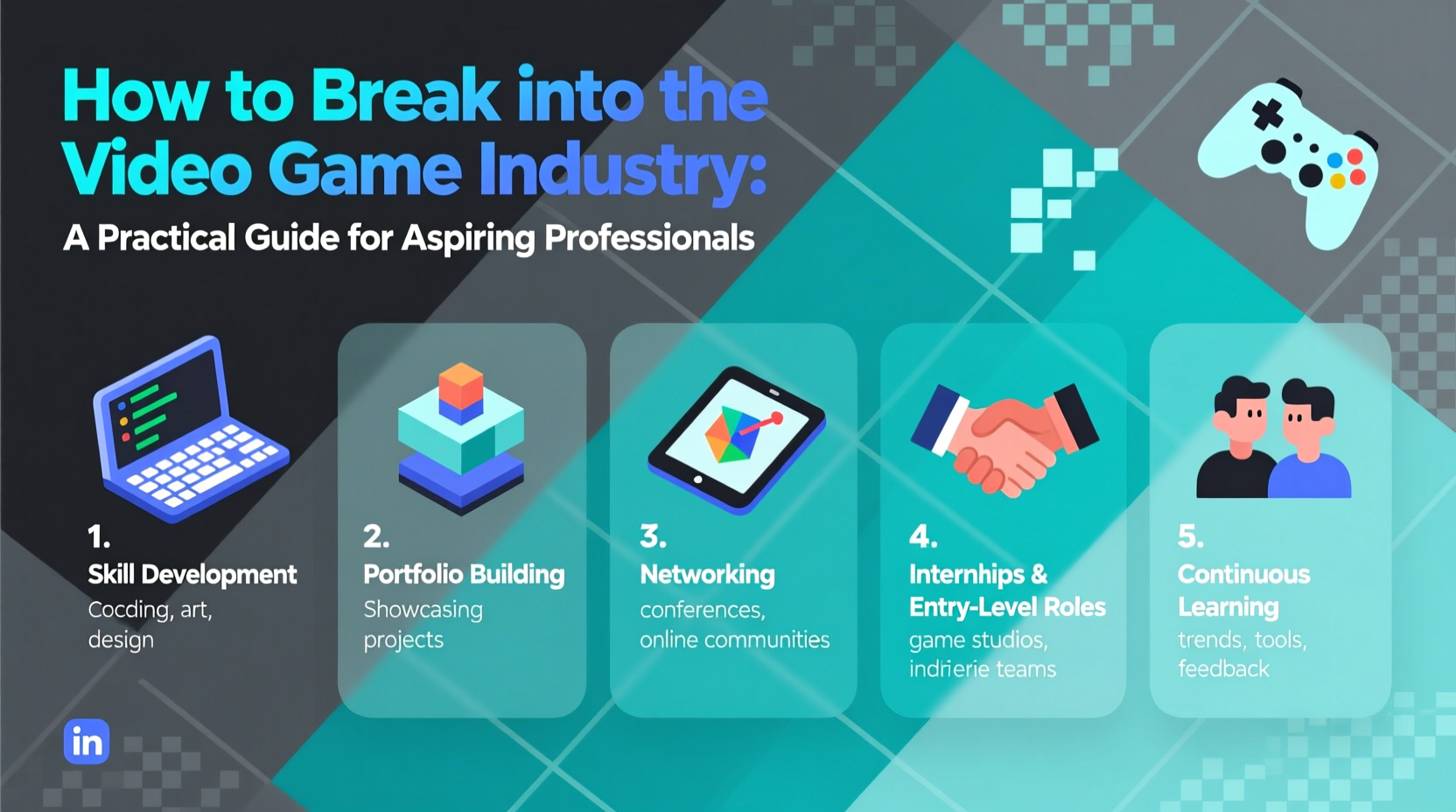 how to break into the video game industry a practical guide for aspiring professionals