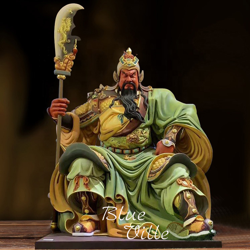 中国古代真人大小金属武胜关羽雕塑青铜关公雕像| Alibaba.com