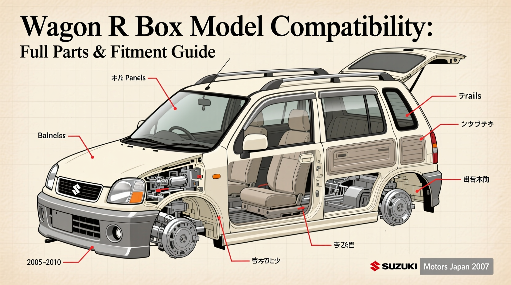 Wagon R Box Model Compatibility: Full Parts & Fitment Guide