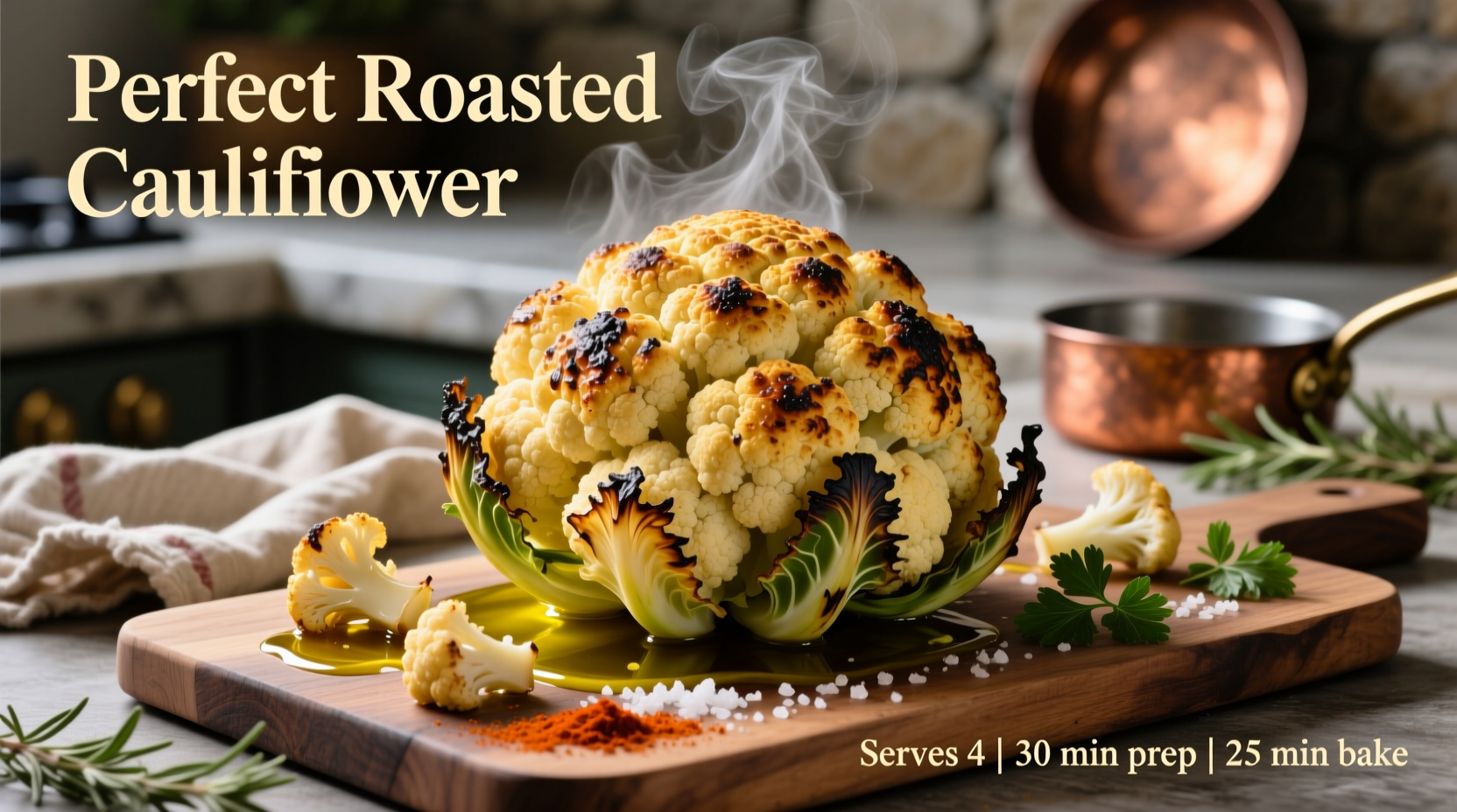 Perfect Roasted Cauliflower Recipe: Crispy Every Time