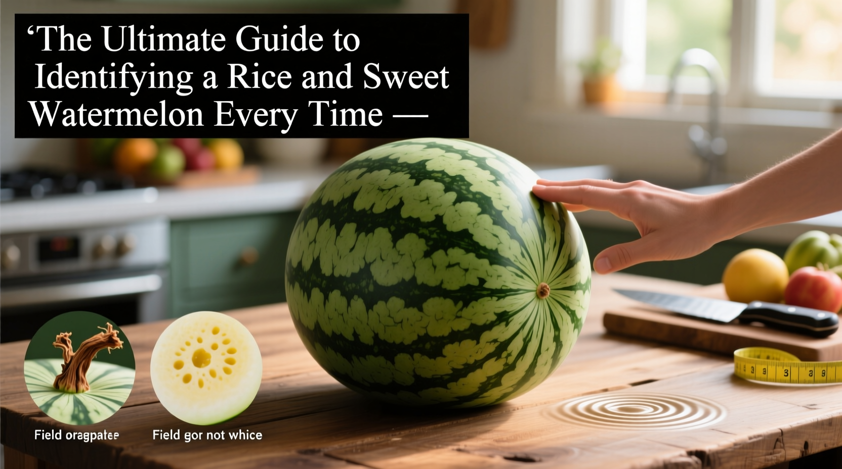 the ultimate guide to identifying a ripe and sweet watermelon every time